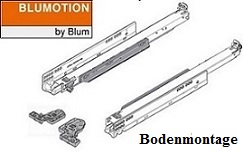 Movento S Blumotion 40kg Bodenmontage