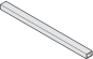 Preview: SPACE STEP Querprofil, Aluminium, L=1040 mm