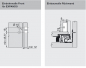 Preview: Schubkasten-Bausatz, Legrabox, Zargenhöhe 66 mm, Systemhöhe N, mit Korpusschiene 40kg Blumotion