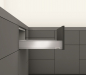 Preview: blum LEGRABOX pure Zarge M=90,3mm, NL=550 mm, seidenweiß matt