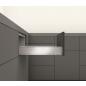 Preview: blum LEGRABOX pure Zarge M=90,3mm, NL=600 mm, polarsilber matt