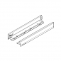 Preview: blum LEGRABOX pure Zarge M=90,3mm, NL=400 mm, terraschwarz matt