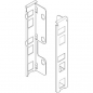 Preview: LEGRABOX Holzrückwandhalter, Höhe K=140 mm, terraschwarz