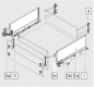 Preview: blum LEGRABOX pure Zarge C=176,8mm, NL=300 mm, polarsilber matt