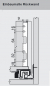 Preview: LEGRABOX Holzrückwandhalter, Höhe C=189 mm, polarsilber ZB7C000S