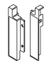 Preview: Frontbefestigung links/rechts für Innenschubkasten für blum METABOX Höhe H = 150 mm