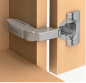 Preview: CLIP top BLUMOTION Stollenscharnier 95° aufschlagend mit Feder