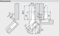 Preview: CLIP top BLUMOTION Winkelscharnier 45° II, aufschlagend, Topf: INSERTA