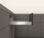 Preview: blum LEGRABOX pure Zarge N=66,3mm,  NL=450 mm, Inox