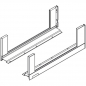 Preview: blum LEGRABOX free Zarge C=177mm, NL=350-650 mm, Inox, inkl. Boxcover 