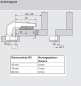 Preview: CLIP top BLUMOTION Stollenscharnier 95° aufschlagend mit Feder
