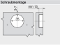 Preview: CLIP top BLUMOTION Standardscharnier 110°, hochgekröpft, mit Feder, Topf: Schrauben