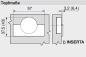 Preview: CLIP top BLUMOTION Profiltürscharnier 95°, Innenanschlag, Topf: INSERTA