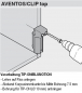 Preview: Bohrlehre für Türen BLUMOTION, TIP-ON
