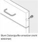 Preview: Blum Distanzpuffer, Bohrdurchmesser 8mm, 993.0830.01