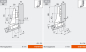 Preview: CLIP top BLUMOTION Winkelscharnier 20° II, aufschlagend, Topf: INSERTA