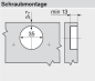 Preview: CLIP top BLUMOTION Winkelscharnier 45° I, halbaufschlagend, Topf: Schrauben