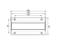 Preview: Exit - Kabelklemme 135mm schwarz/grau