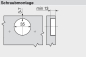 Preview: CLIP top BLUMOTION Profiltürscharnier 95°, Mittelanschlag, Topf: Schrauben, Onyxschwarz