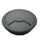 Preview: Kabeldurchlass Kunststoff 60mm grau