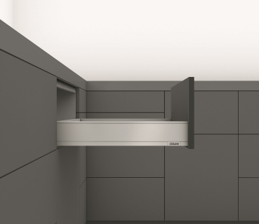 blum LEGRABOX pure Zarge M=90,3mm, NL=300 mm, polarsilber matt