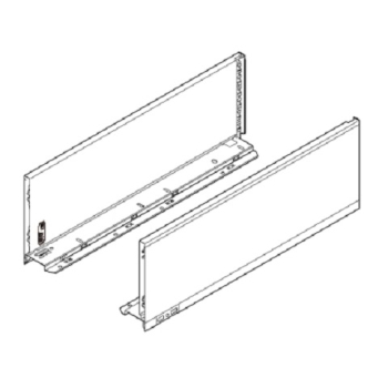 blum LEGRABOX pure Zarge C=176,8mm, NL=350 mm, seidenweiß matt