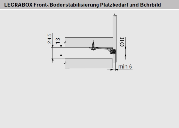 TANDEMBOX/LEGRABOX/MERIVOBOX  Front-/Bodenstabilisierung, EXPANDO T, Z96.00T1