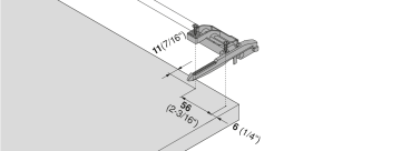 TANDEM/MOVENTO Tablararretierung