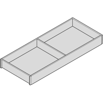 AMBIA-LINE Rahmen, für LEGRABOX/MERIVOBOX, Holzdesign, NL=550 mm, Breite=200 mm, ZC7S550RH2