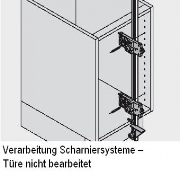 Stangenlehre CLIP top, MODUL und AVENTOS HF; MIETKAUTION