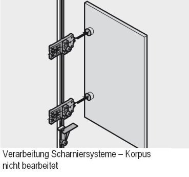 Stangenlehre für Scharniersysteme CLIP top BLUMOTION, CLIP top, MODUL und AVENTOS HF