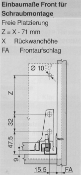 TANDEMBOX antaro Flexibler Relinghalter