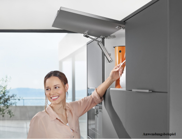 Aventos HK-XS Frontbefestigung Expando für Holzfronten