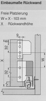 TANDEMBOX antaro Flexibler Relinghalter