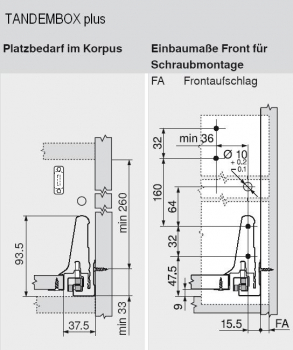TANDEMBOX/METABOX METAFILE Hängeregister komplett
