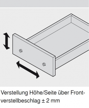 Frontverstellbeschlag