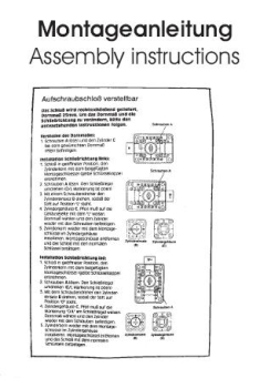 FLEX - Aufschraubschloss einstellbar, als Set im Polybeutel verpackt