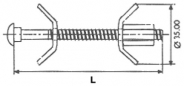 ARBEITSPLATTENVERBINDER 65mm