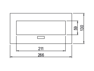 Versenkbare Tischsteckdose Deskop Power 3fach Strom