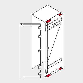 REVEGO uno, Pocketverbinder, für Anwendung gekröpft, für Pocketseitendicke 15 bis 19 mm