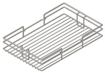 Ersatzkorb für APOTHEKERAUSZUG Hochschrank ohne Softclosing-System, KB 300mm