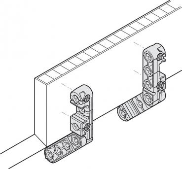 Universalverbinder, Häfele Ixconnect UC 16/64 25 Stück