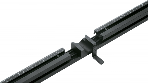 Horizontallineal, für PRO-CENTER, 1 Stück, Skala vom Nullpunkt aus: 850 mm links, 850 mm rechts