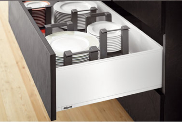 blum LEGRABOX pure Zarge C=176,8mm, NL=350 mm, seidenweiß matt