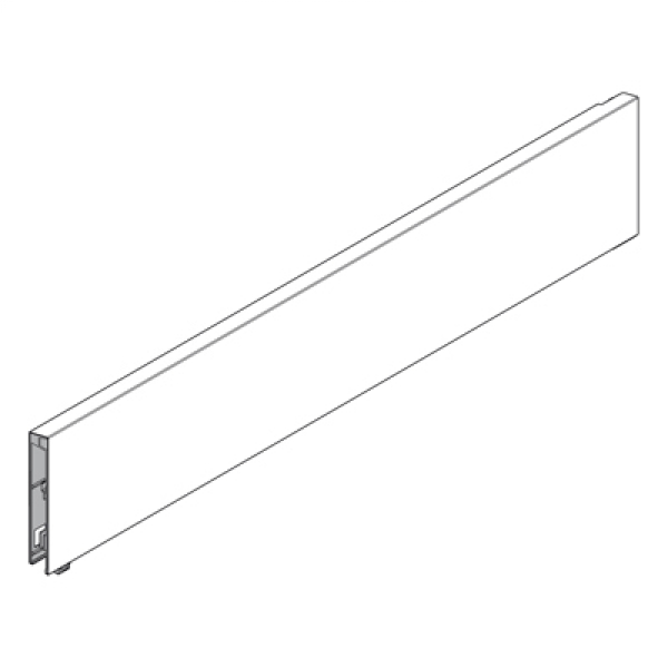 TANDEMBOX antaro Einschubelement seitlich, Höhe C, NL=650mm, Aluminium RAL 9006 weißaluminium, 1 Stück, Z37A617C