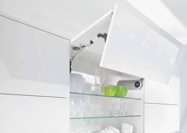 Abdeckkappen-Set AVENTOS HF für SERVO-DRIVE seidenweiß