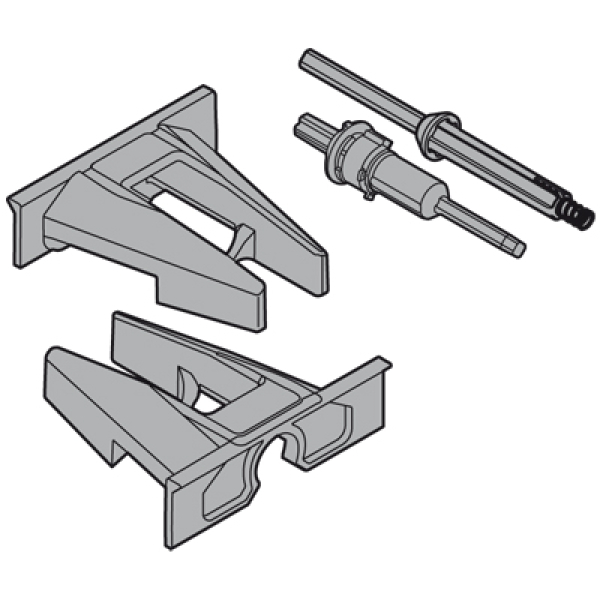 LEGRABOX und Movento TIP-ON-Synchronisierung, Ritzel-Set