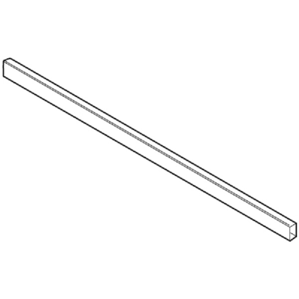 LEGRABOX Querreling, für Innenauszug, bis KB=1200 mm, zum Ablängen, seidenweiß/oriongrau/polarsilber/terraschwarz/elox.