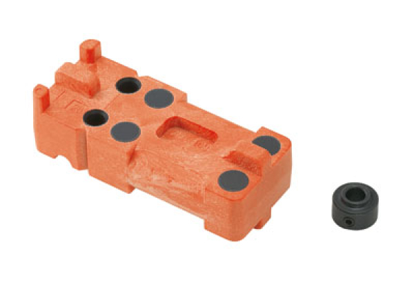 Bohrlehre für Distanzpuffer AVENTOS, TANDEMBOX, TANDEM Mietgerät