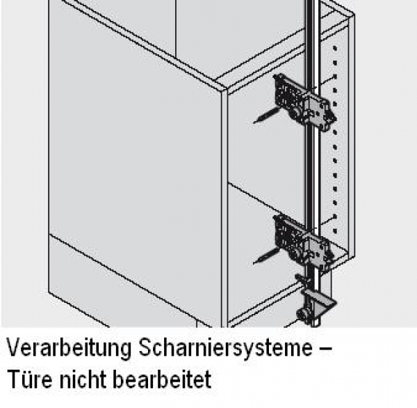 Stangenlehre für Scharniersysteme CLIP top BLUMOTION, CLIP top, MODUL und AVENTOS HF